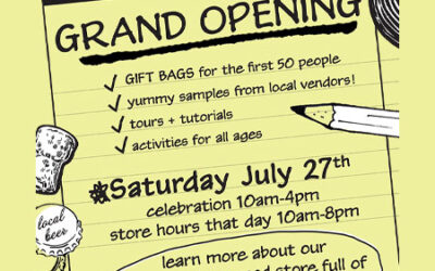 Grand Opening! SNAP update! DEALS! 