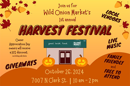 Special Invitation! Come to the Harvest Festival, Deals, and More!