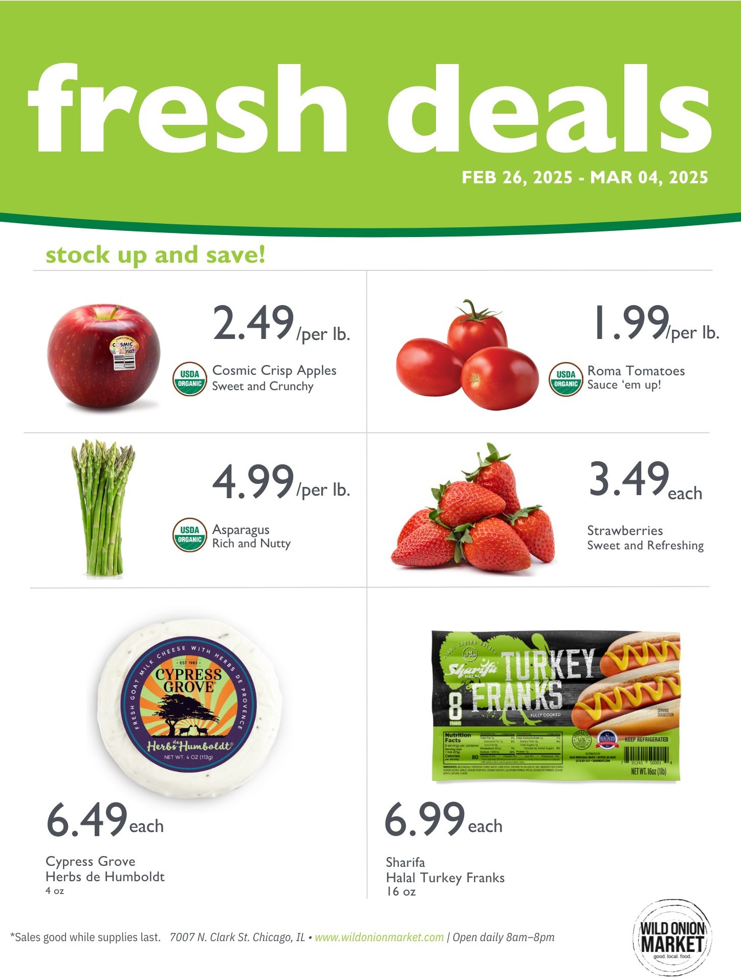 Fresh Deals Flyer 2.26.25