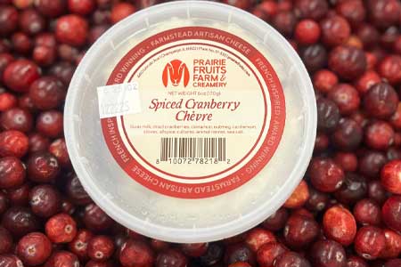 Spiced Cranberry Chèvre, Fuyu Persimmons, and Lamb Cuts!