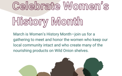 March is Women’s History Month!