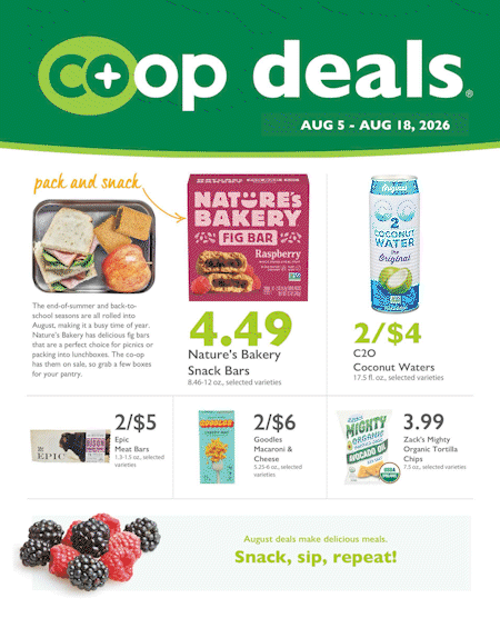 Aug 5 to 18 2026 coop deals flyer Aug 5 to 18 2026 coop deals flyer