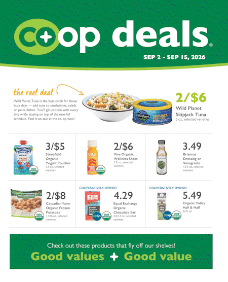 Sept 1 2026 coop deals flyer Sept 1 2026 coop deals flyer