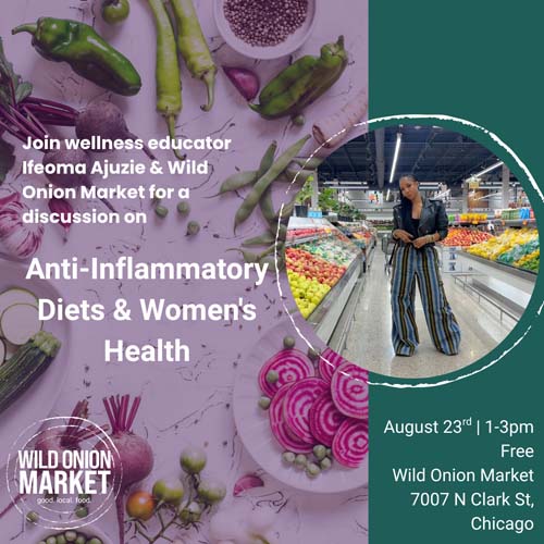 The Grocery Goddess: Anti-Inflammatory Diets & Women's Health Updated